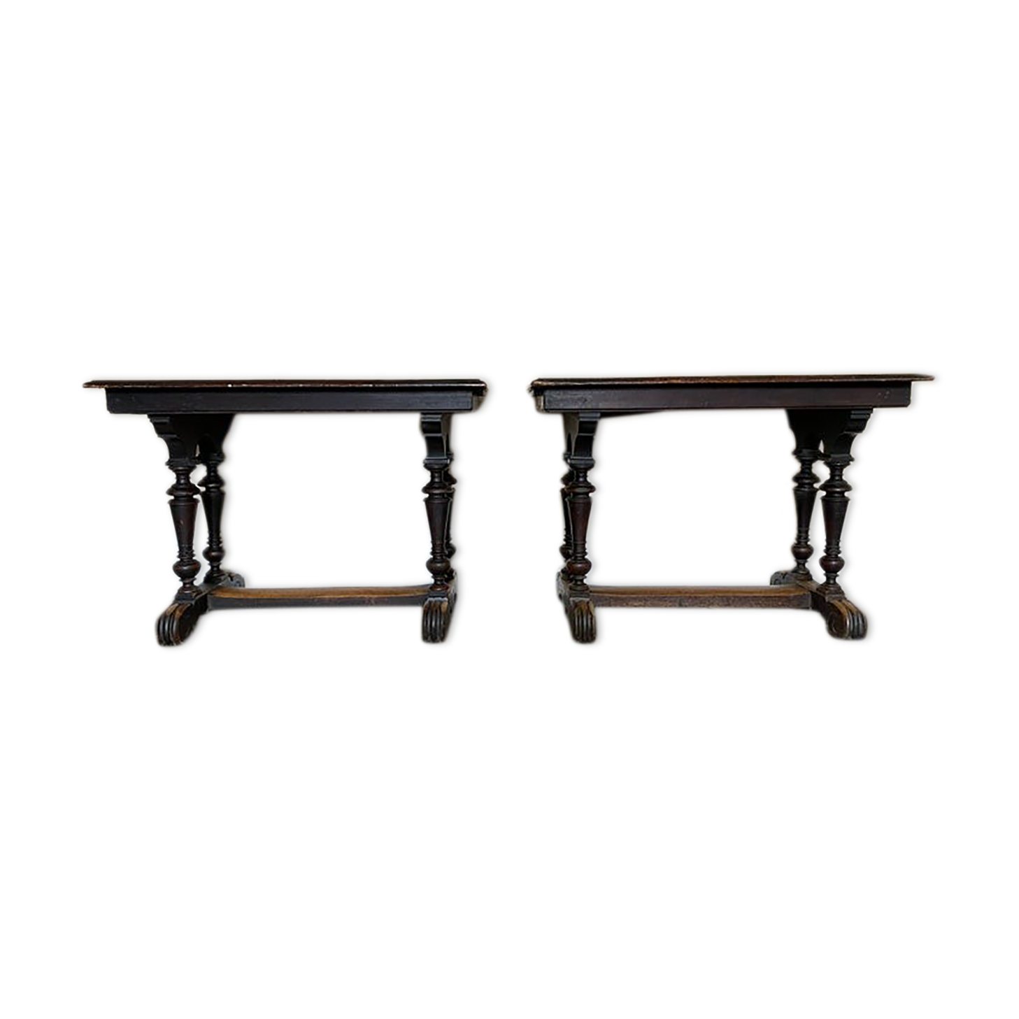Pair of tables d'estaminet, late eighteenth century