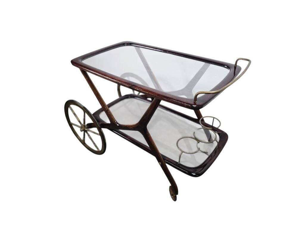 Vintage service trolley / rolling bar / serving cart 'Cassina'