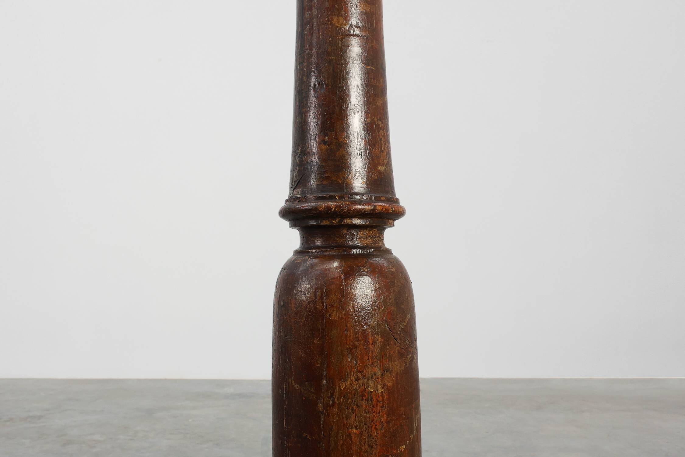 Pair of 18th‑Century French turned Church Pedestals