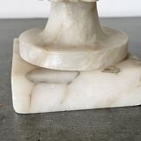 Carved marble vase