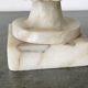 Vase sculpté en marbre
