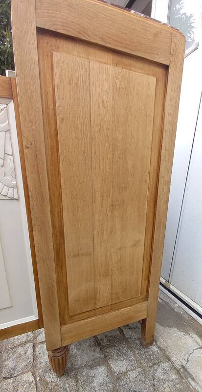 Vintage art deco marble sideboard.