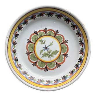 Assiette faïence ancienne