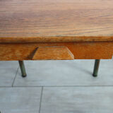 Vintage school desk Leo Wiart