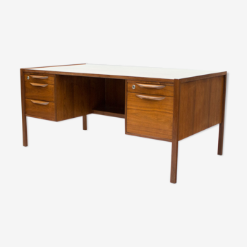 1960s American walnut desk by Jens Risom