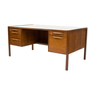 1960s American walnut desk by Jens Risom
