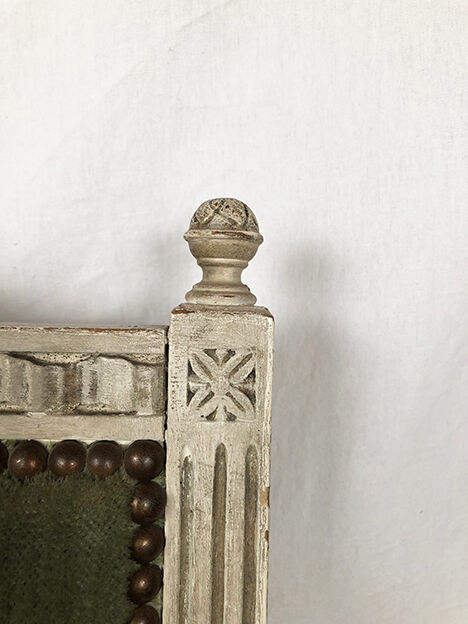 Pair of louis xvi style chairs