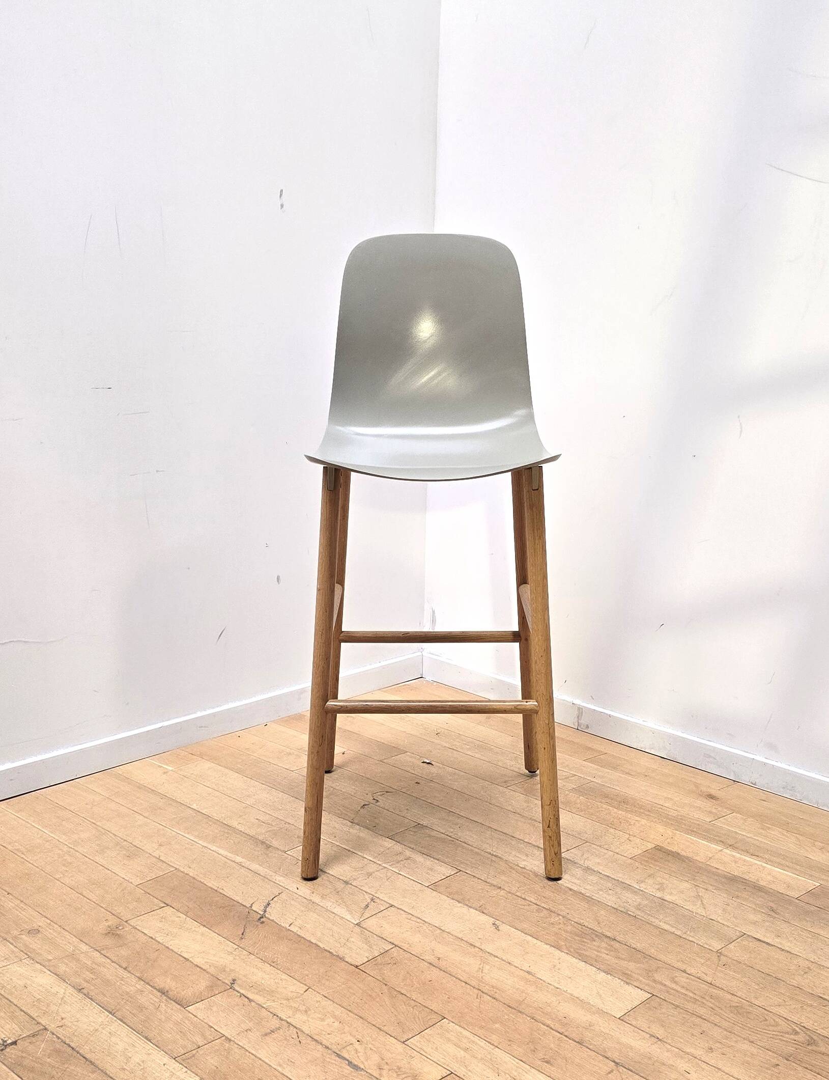 Suite de 3 chaises hautes Sharky, Kristalia