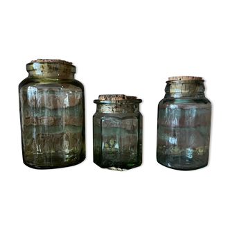 Trio of jars