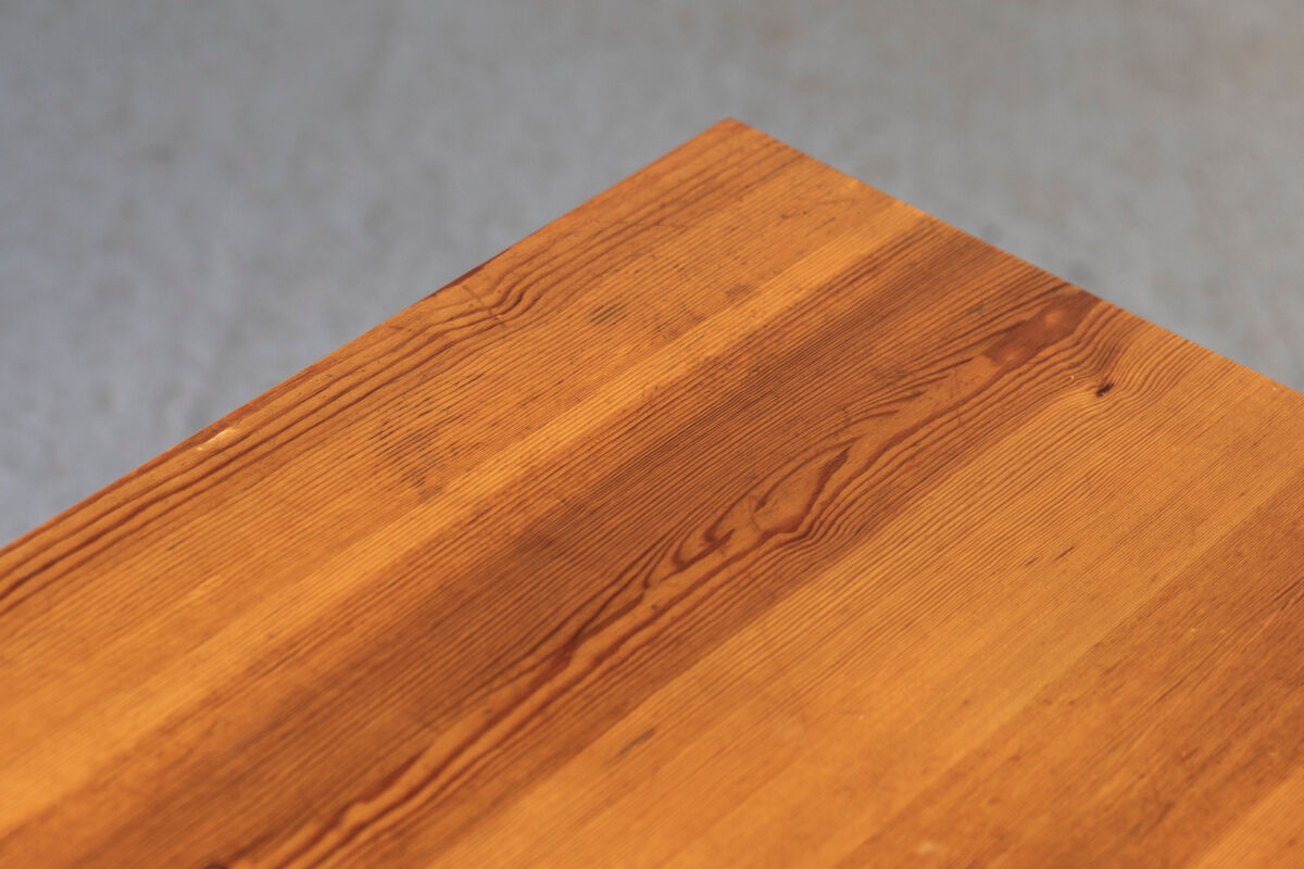 Dining set of 3 in solid oregon pine