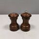 Beautiful salt and pepper set with Peugeot grinder.