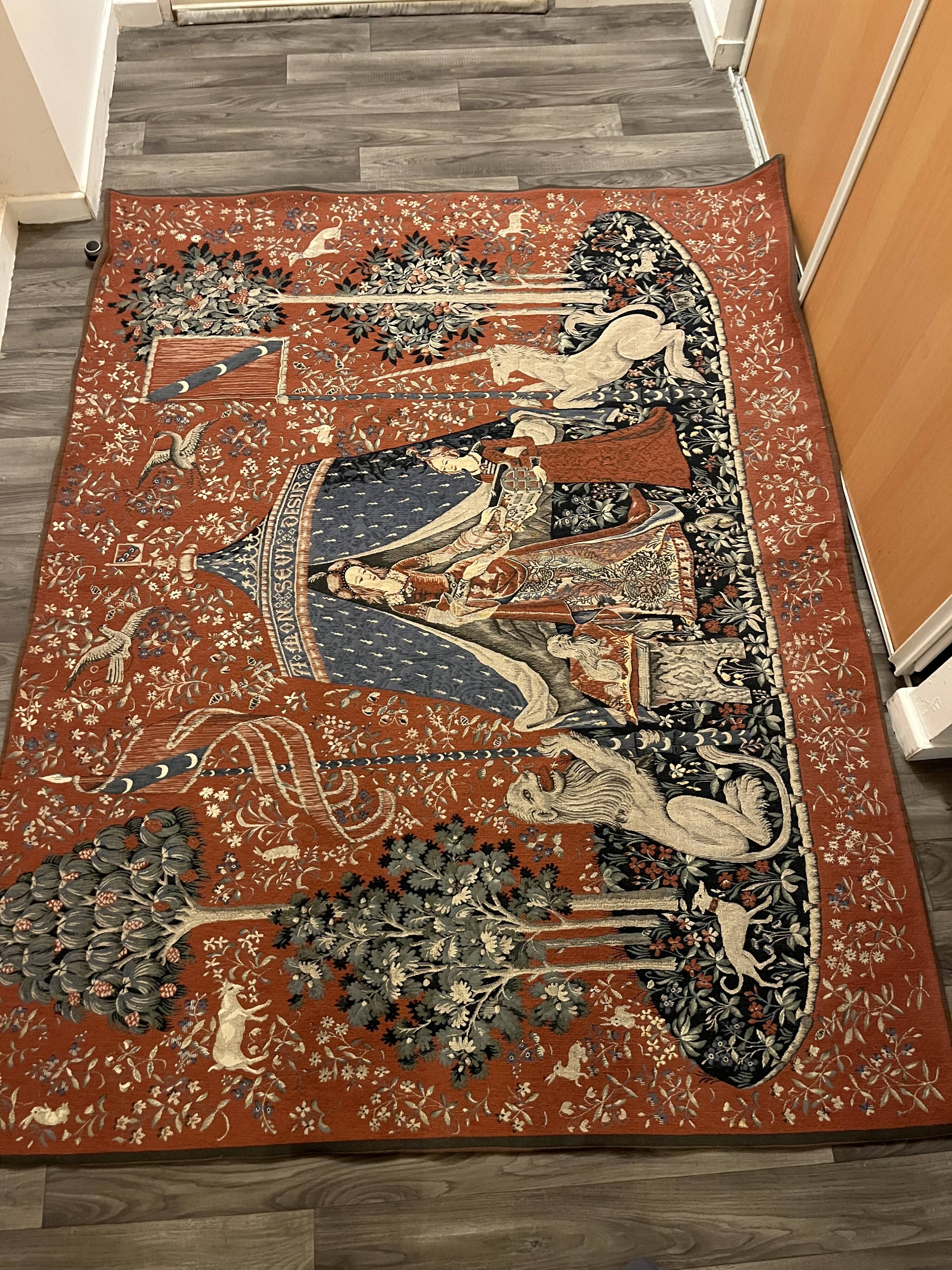 Halluin tapestry - Pansu tapestry - medieval tapestry