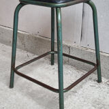 Industrial stools, Gaston Cavaillon for Mullca, vintage