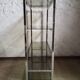 Chrome and smoked glass shelf from the 70s.