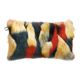 Coussin fourrure
