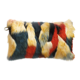 Coussin fourrure