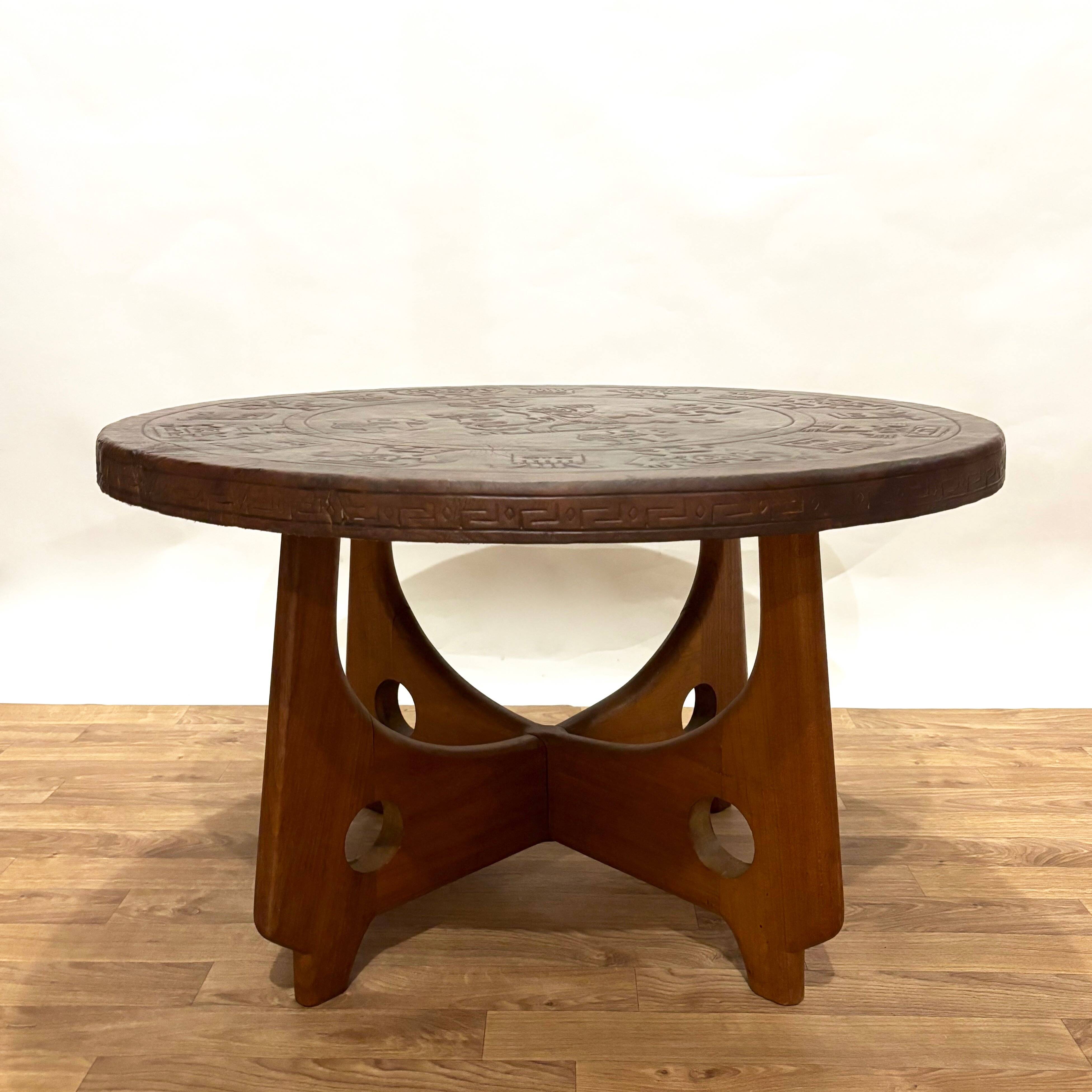 Angel Pazmino Ecuador coffee table 1960