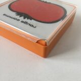 Set of 8 humorous vintage coasters