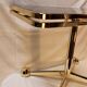 Italian vintage rolling side table - Arredamenti Allegri Parma