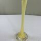 Twisted yellow art glass soliflores