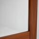Scandinavian vintage teak mirror from 1960s