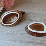 Small ceramic duck shaped box michel caugant vintage