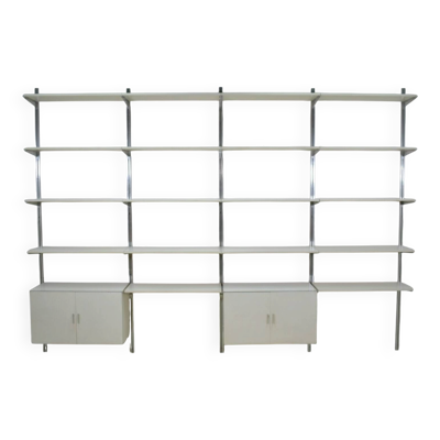 Unité murale CSS par George Nelson pour Herman Miller, étagère des années 1960.