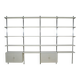 Wall unit CSS by George Nelson for Herman Miller 1960s bookshelf