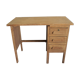 Bureau d'usine en bois annees 50