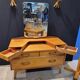 Dressing table G Plan 50s in teak-plated wood