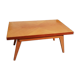 Table basse vintage relevable portefeuille Albert Ducrot