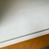 Vintage Schrank weis gelb