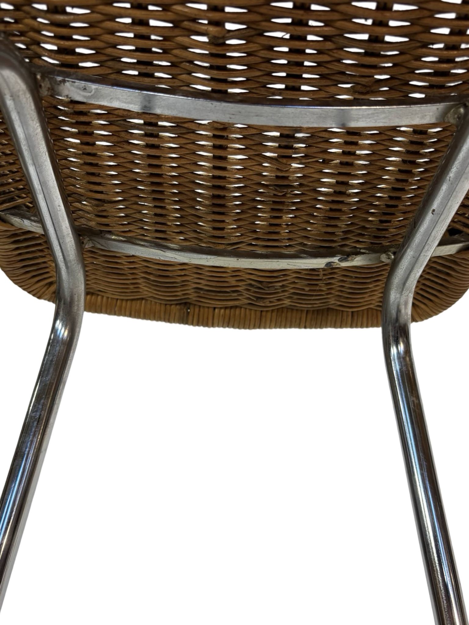 Set of 4 vintage bar stools Dirk van Sliedregt Rohe Noordwolde 1960's