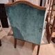 Louis XVI style eared shepherdess armchair