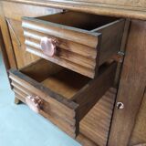 Brutalist art deco sideboard
