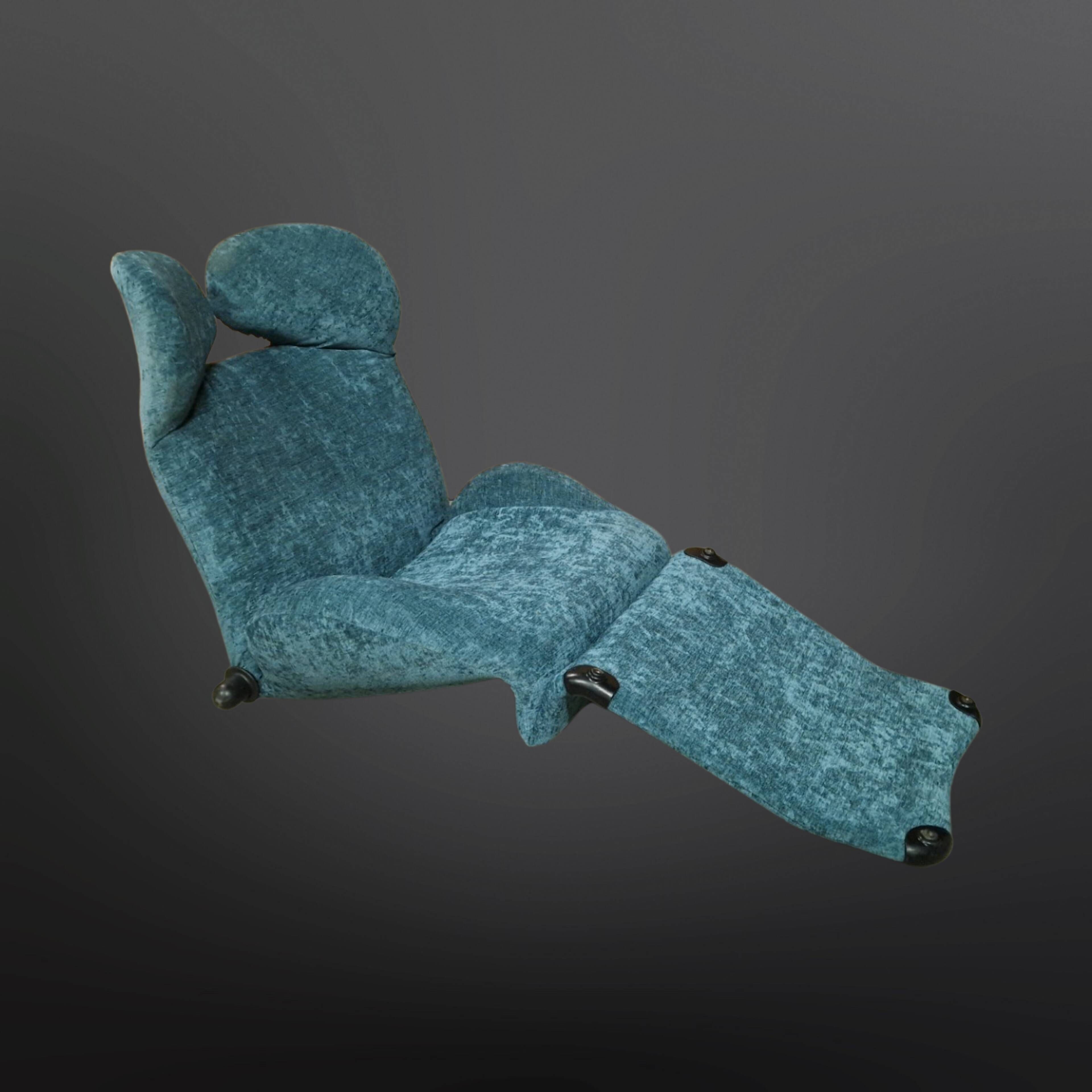 Fauteuil lounge Wink de Toshiyuki Kita pour Cassina Italie 1980