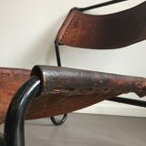 A. dolleman pour metz &co chaise longue années 1960
