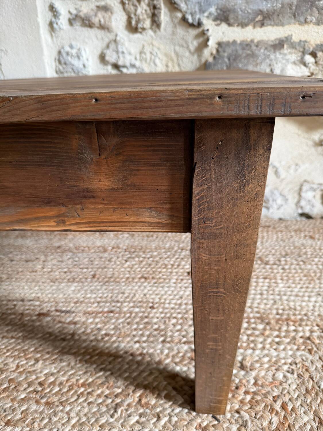 Renovated farmhouse coffee table