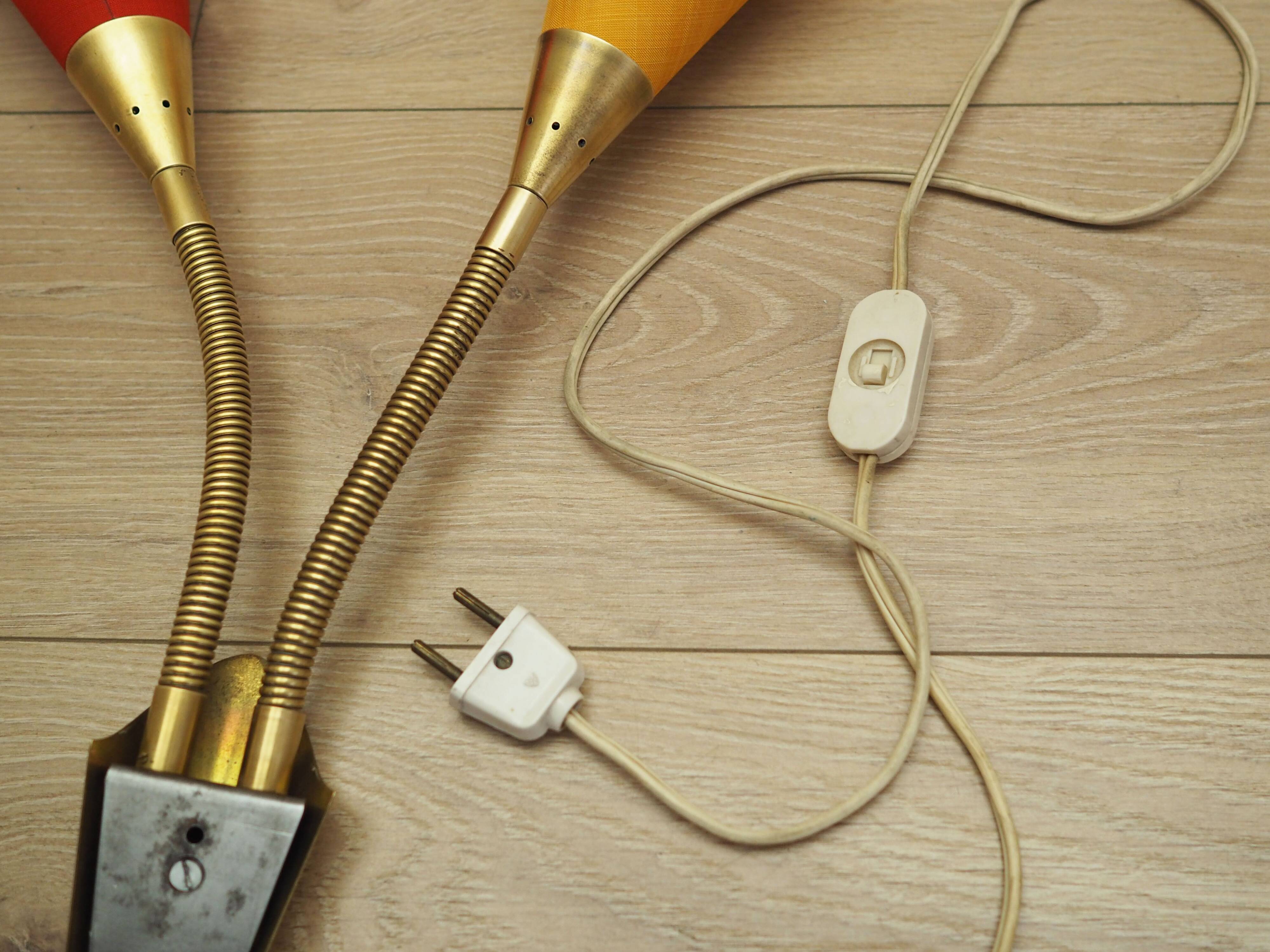 Wall lamp, Danish design, 1970s, production: Denmark