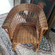 Rattan armchair for children