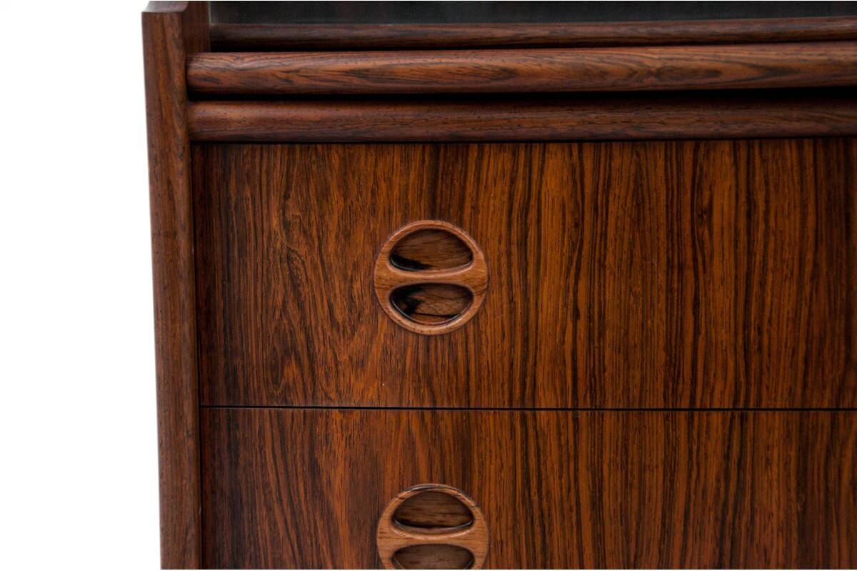 Rosewood writing desk, G. Falsig, Møbelfabrik Holstebro, 1960s