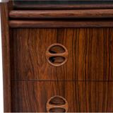 Rosewood writing desk, G. Falsig, Møbelfabrik Holstebro, 1960s