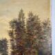 Landscape at the pond, oil on canvas signed André Ricq.