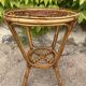 Table d’appoint en rotin des années 50´s France