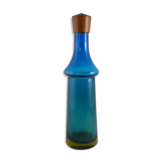 Scandinavian bottle Tropico of Goran Warff, Pukeberg Glasbruk, 60s