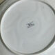 Service of six Limoges porcelain oyster plates