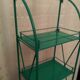 Etagère 4 tablettes pliante de pharmacie en fer