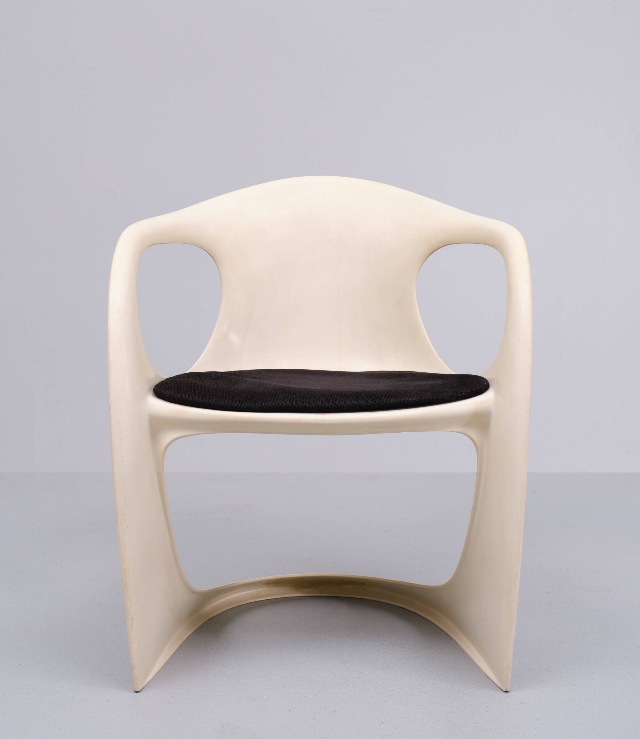 Casalino Fiberglass Chair by Alexander Begge for Casala, 1974
