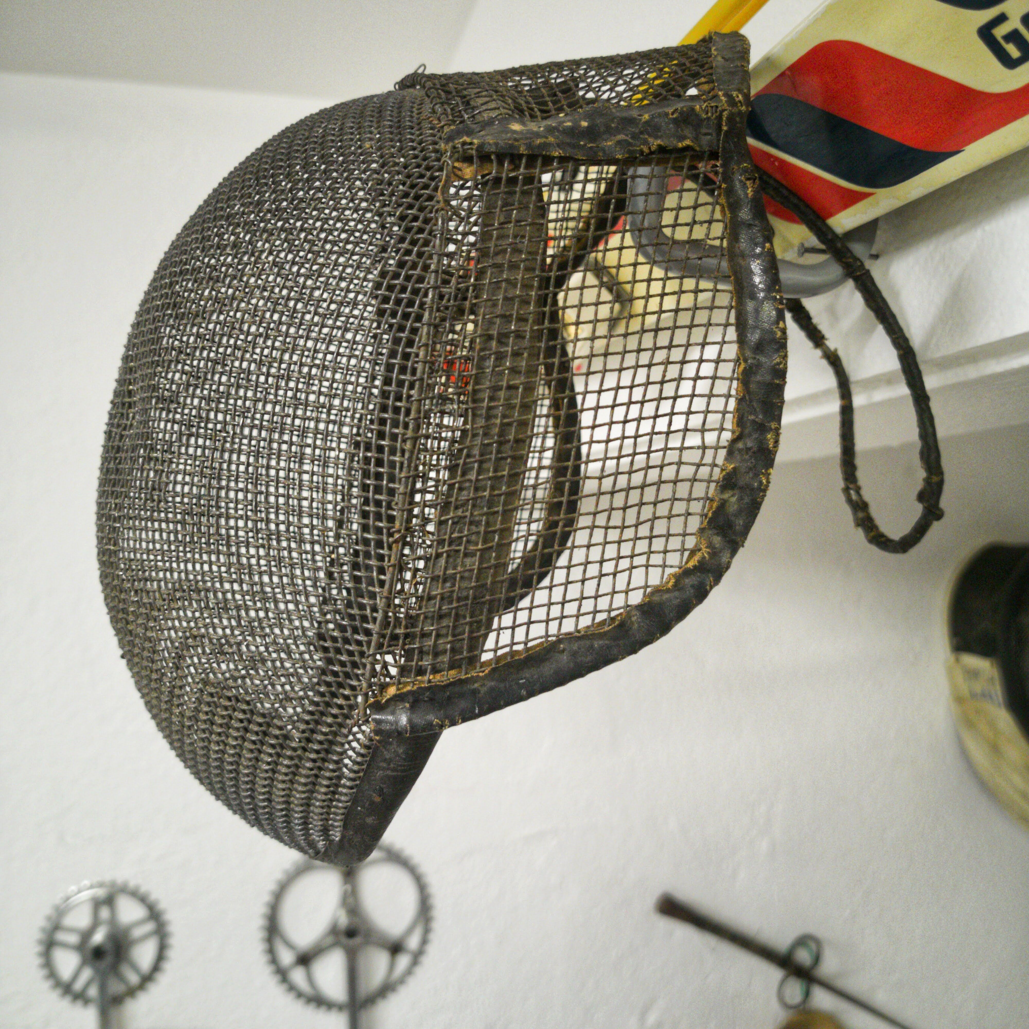 Ancient fencing mask