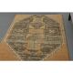 Vintage Turkish Hand-Knotted Wool Cotton Orange Runner Rug 96x214